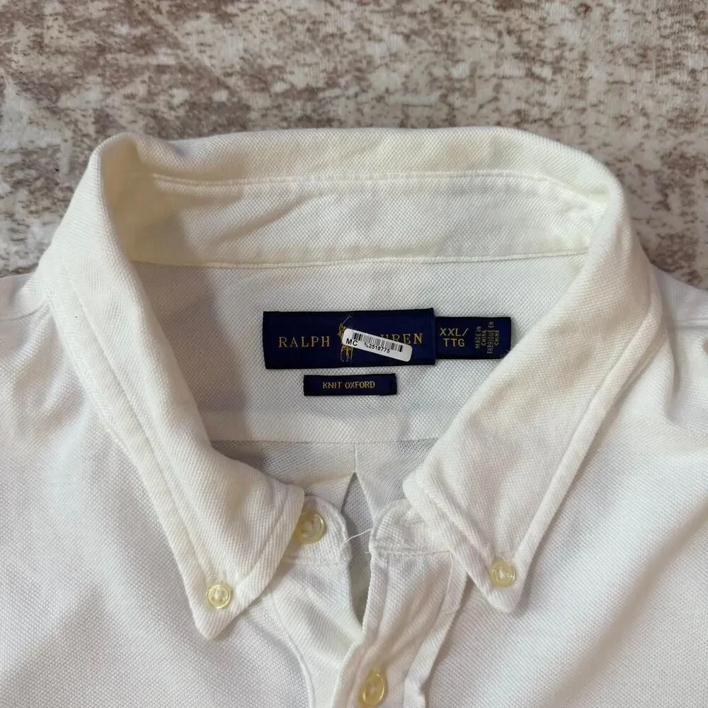 Ralph-lauren Men's White Polo-shirts